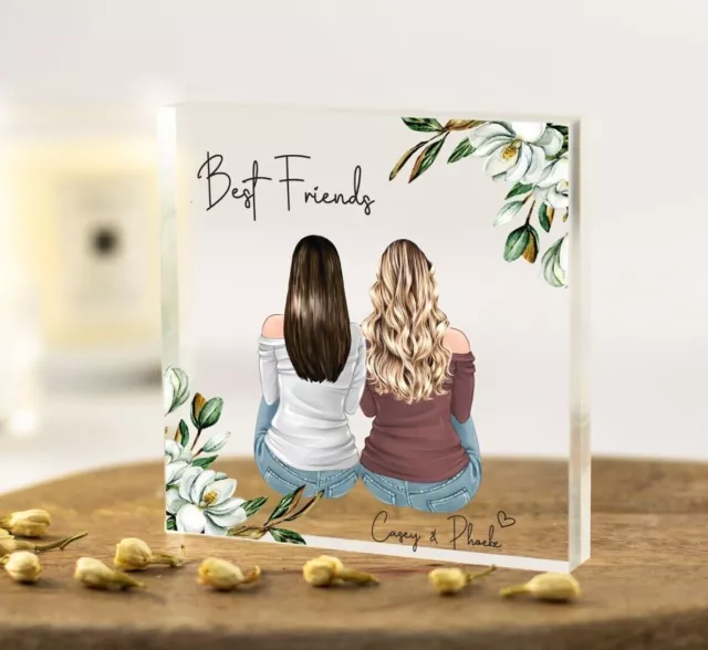 Personalised Friends Gifts Friendship Thank You Best Friend Sisters