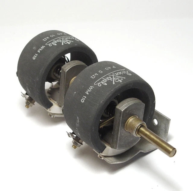 2 Potentiomètres Vintage 100 KOhm - Résistance Variable - Neufs En Emballage D'origine