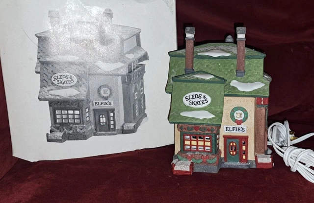 Department 56 North Pole Series "Elfies Sleds & Skates" #5625-1