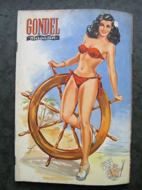 Gondel Magazin Heft 6 Juni 1951 Pin Up Herrenmagazin Männermagazin