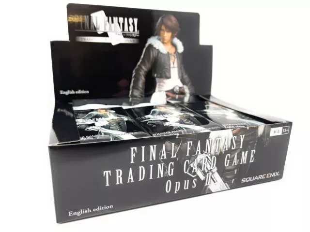 Final Fantasy OPUS 2 TCG Trading Card Game Booster Box 36 Packs Sealed OPUS II