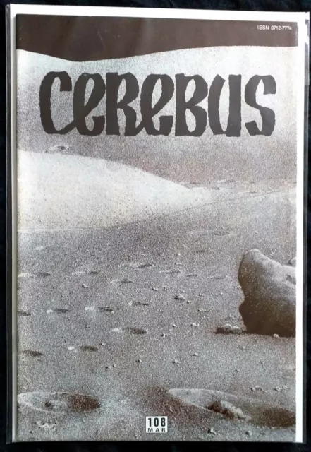 Cerebus the Aardvark #108 *Moon Landscape Cover* (Aardvark-Vanaheim 1988 Comic)