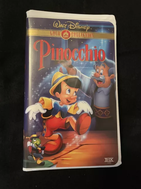 Walt Disney Gold Classic Collection VHS Pinocchio