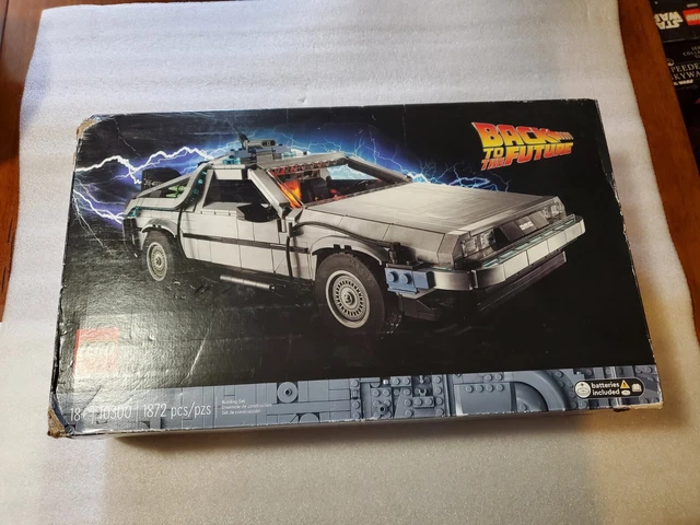 LEGO #10300 BACK to the Future DeLorean Time Machine NEW (Damaged Box ...