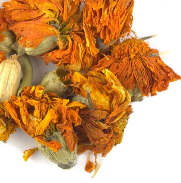Flores de caléndula francesa - Tagetes - decoración de baño de té de hierbas popurrí hágalo usted mismo - 5 g 1 kg