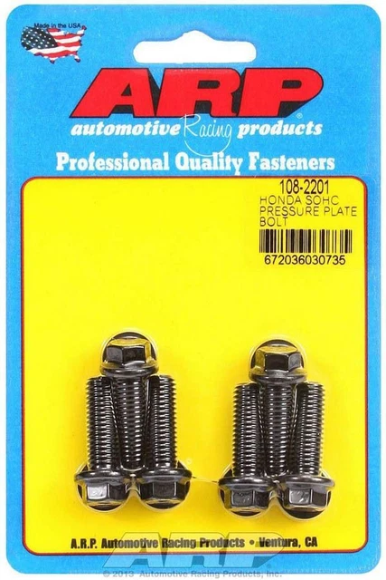 Arp Pressure Plate Bolt Kit - Honda SOHC 108-2201