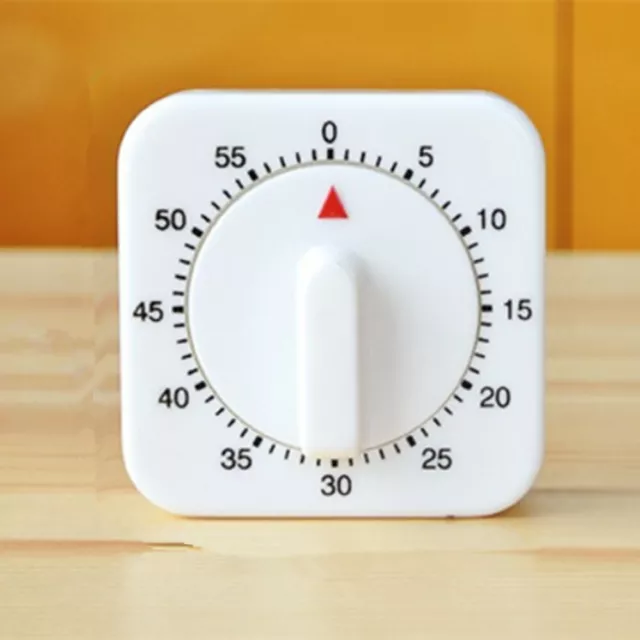 60minute Mechanical Kitchen Food Reminder Cook Cooking Timer Square