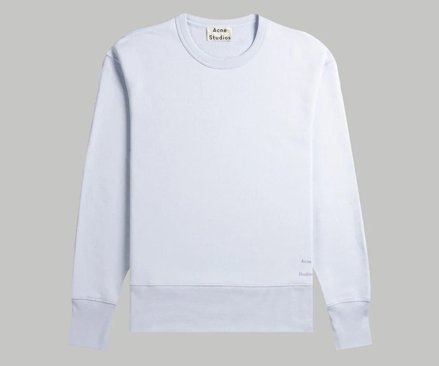 ACNE STUDIOS WHITE Jumper Pullover Size Medium 129.99