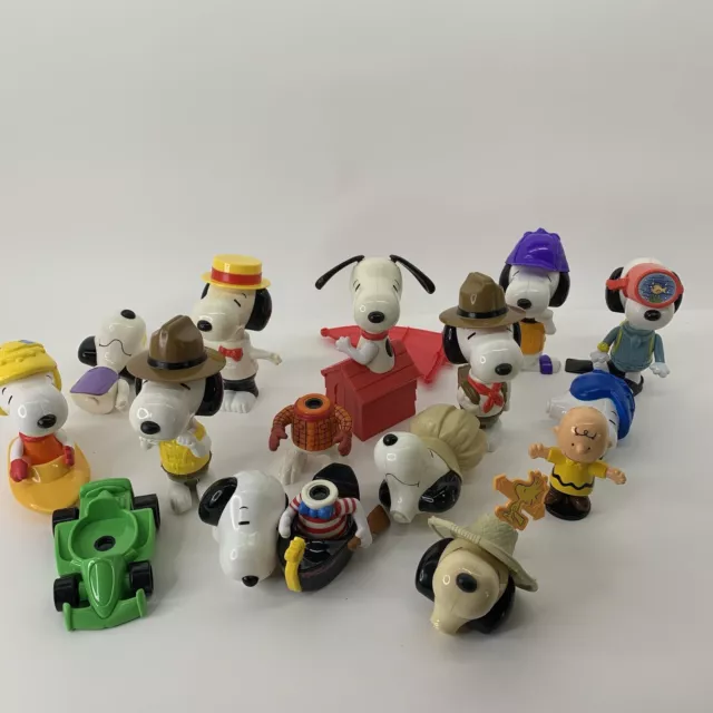 7 SNOOPY FIGURES McDonalds World Tour Happy Meal Toys Lot, bulk. $15.00 -  PicClick AU