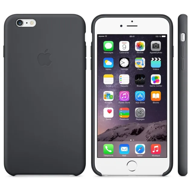 Genuine Official Apple iPhone 6 Plus / 6s Plus Silicone Case - Gray