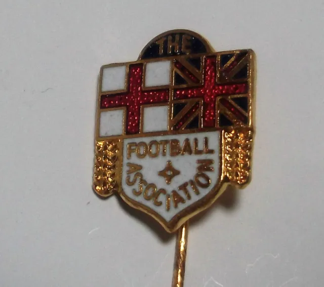 'The Football Association' Vintage Enamel Stickpin Badge.