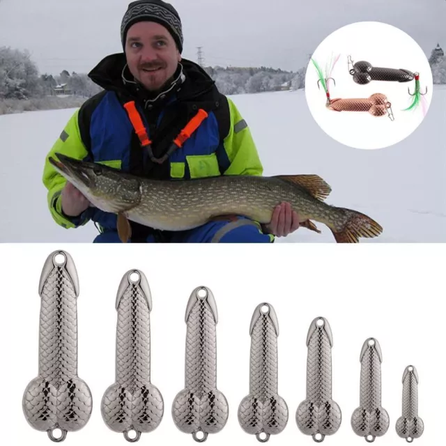5pcs Spoon Fishing Lures Metal Dick Bait Hook VIB Crankbait Lure
