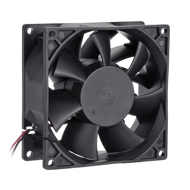 92mmx92mmx38mm 24V DC sans brosse Ventilateur refroidissement  #0293
