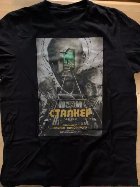 Andrei Tarkovsky - Stalker - T-Shirt - Xl - Stunning Poster Art - Cult - Sci-Fi