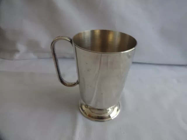 Vintage Silver Plate EPNS 1/2 Pint Tankard  SHEFFIELD 3