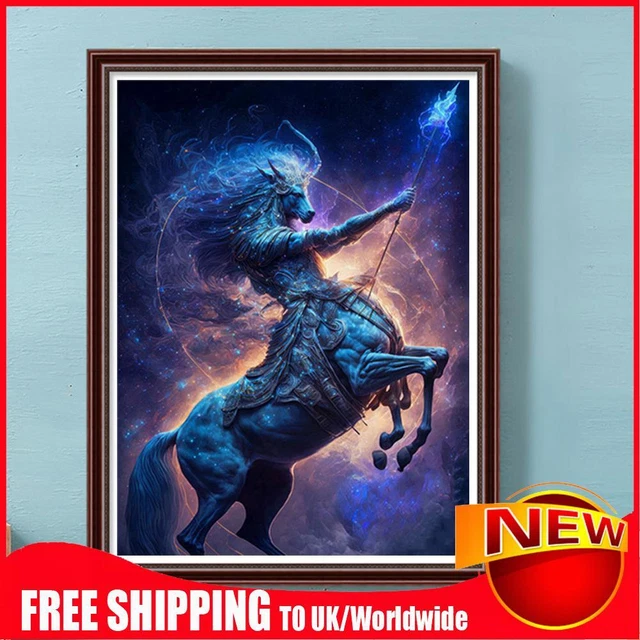 5D DIY Full Round Drill Diamond Painting The Zodiac Kit Art Home Decor (sz3722)