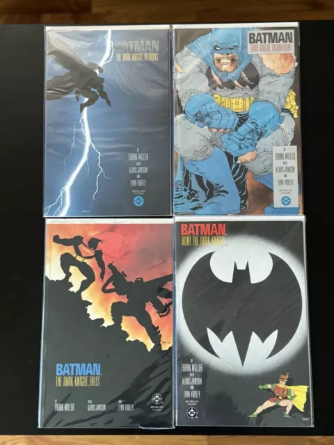 DC Batman The Dark Knight Returns Comics 1-4 1st Prints