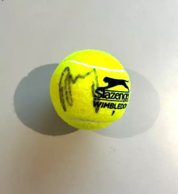 Andy Murray Signed Wimbledon Tennis Ball with COA