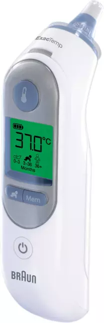 Braun Thermoscan 7  IRT 6520 Thermometer Infrarotthermometer BPA-frei Latexfrei