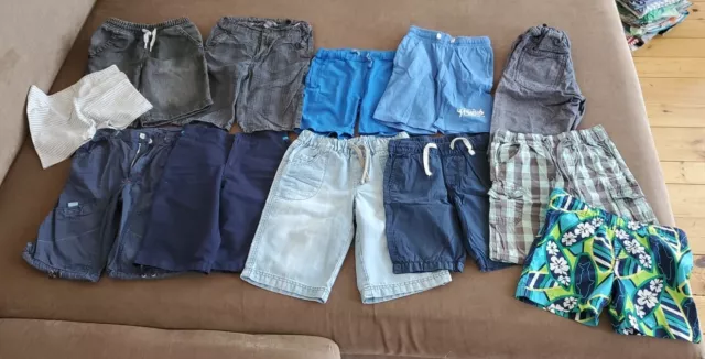 (P2) 34 tlg. Sommer - Bekleidungspaket Junge Gr. 122 - 122/128 Paket Jungs