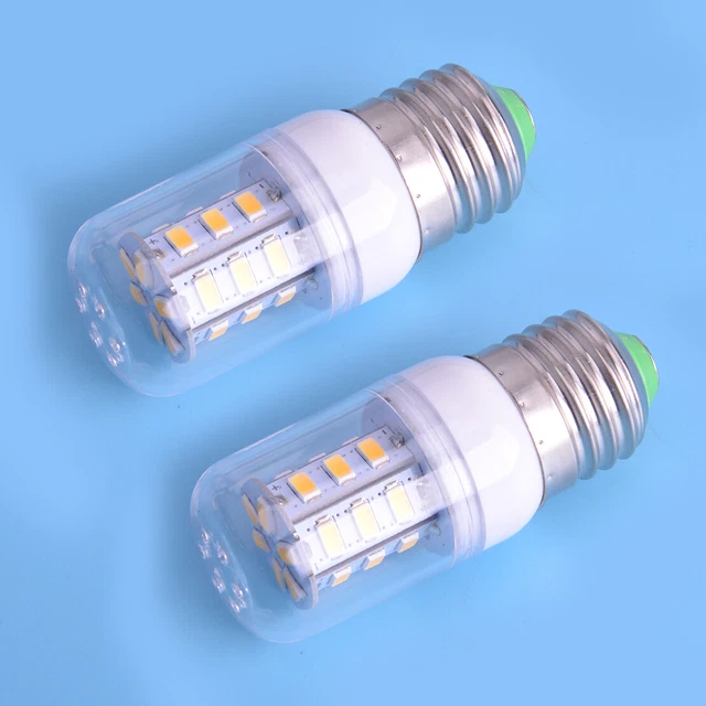 2PC E27 5W LED Corn Light Lamp Bulb for Fridge Refrigerator 5304511738