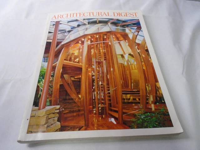 ARCHITECTURAL DIGEST MAGAZINE March 2001 International Design Cindy ...