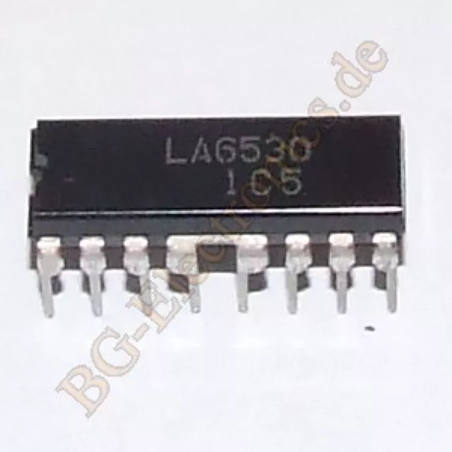 1 x LA6530 2-Channel BTL-Use Drivers Sanyo DIP-16 1pcs