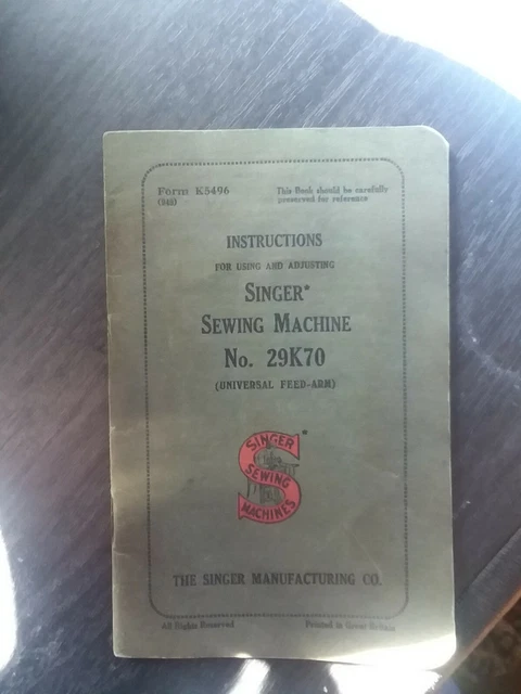 User manual singer machine User manual singer machine