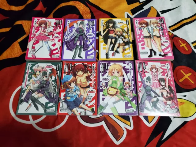 Is This a Zombie Manga Volume 1-8 (Yen Press)