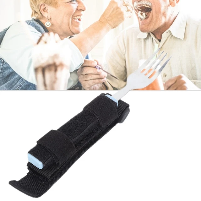 Flexible Spoon Fork Rotating Dining Eating Aids Utensil For Disabled Patient Gfl