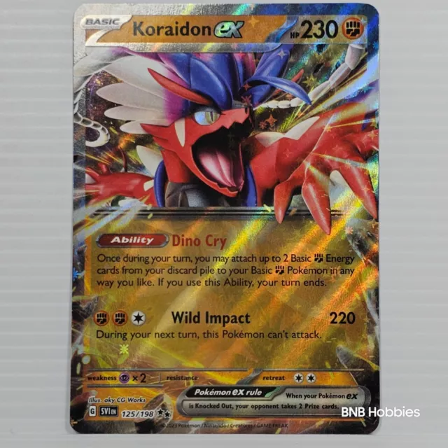 Koraidon ex sv1 254  Pokemon TCG POK Cards