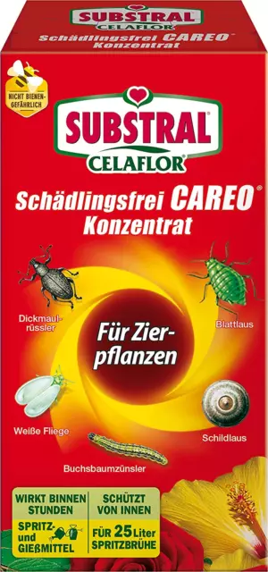 Substral Celaflor Schädlingsfrei Careo Konzentrat Für Zierpflanzen, Gegen Blattl