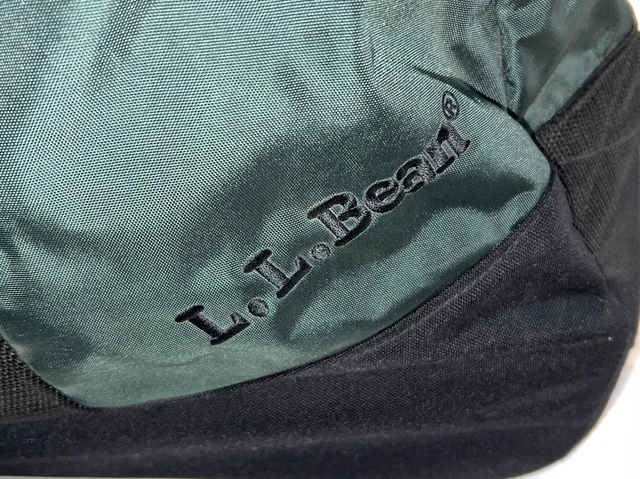 LL Bean Large Green Rolling Duffel Bag LLB#0XN92 3