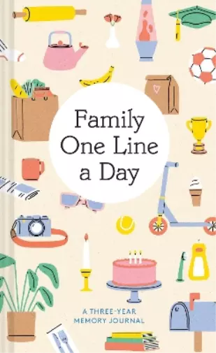 Chronicle Books Family One Line A Day: A Three-Year Memory Journal BOOK NEUF