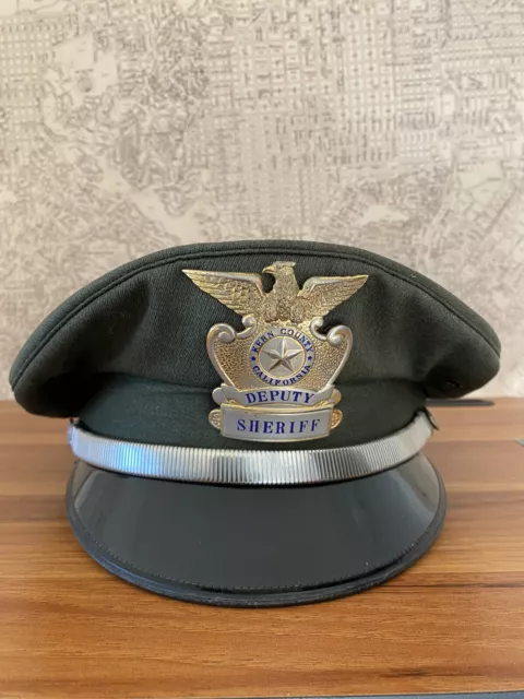 Vintage Police Hat - Kern County California