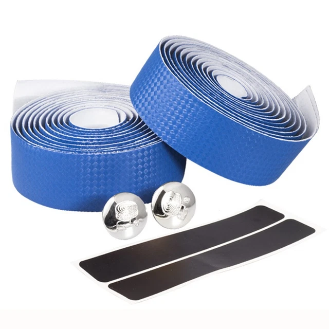 Ruban Guidon Vélo Gel Confort En Fibre De Carbone – 2 Barres De Ceinture Incluses, Pour Route Et Ville