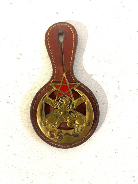 Ancien Insigne Militaire émaillé DAKAR - Dépôt Isolés Coloniaux - Marine - Collection