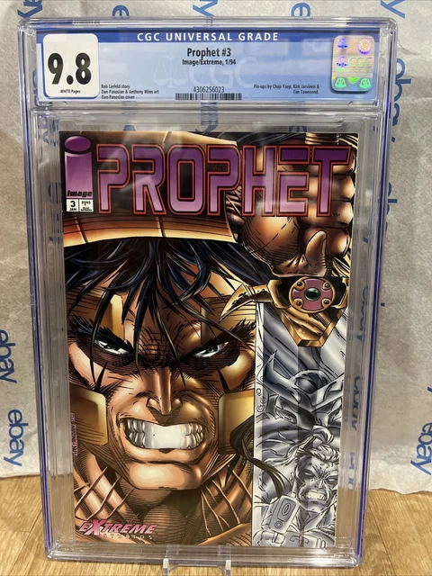 Prophet #3 Cgc 9.8 Image Comics 1994 Rob Liefeld Comic New Slab
