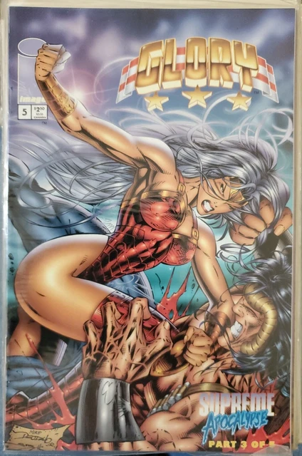 Glory #5 (1995) Factory Sealed with card VFNM Image comics