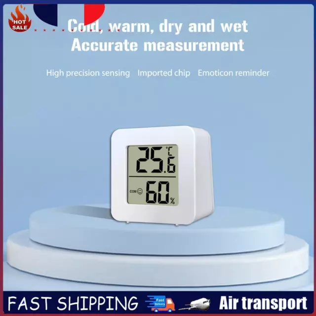 Mini LCD Digital Thermometer Hygrometer Temperature and Humidity Meter (4pcs) FR