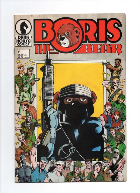 Boris the Bear #9 -Dark Horse 1987- Combine Ship