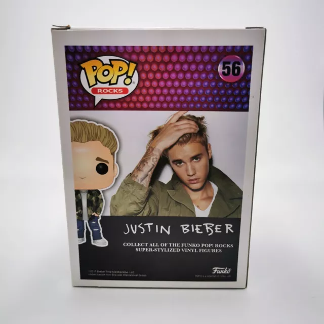 Justin Bieber - No. 56 - Rocks Funko Pop Vinyl Figure - Free Post 3