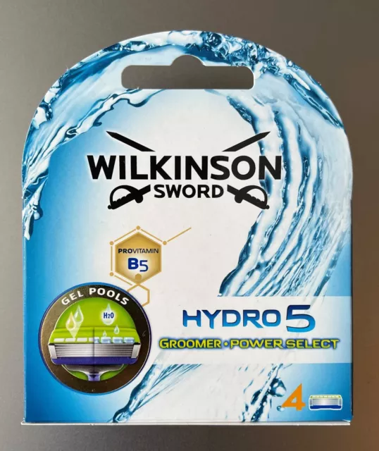 Wilkinson Sword Hydro 5 Groomer Power Select Herren Rasierklingen KOSTENLOSER VERSAND