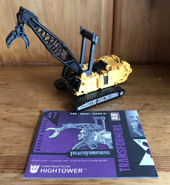 TRANSFORMERS STUDIO SERIES 47 Deluxe Constructicon Hightower ...