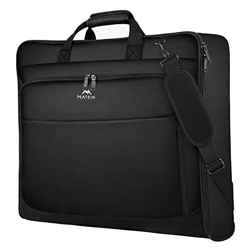 Garment Bags Large Suit Travel Bag with Pockets & Shoulder Strap for Business T