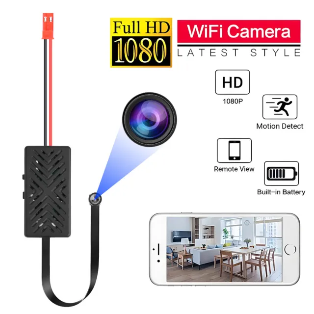 Wireless WIFI Mini DIY Camera Module Pinhole HD 1080P Home Nanny Cam Video DVR