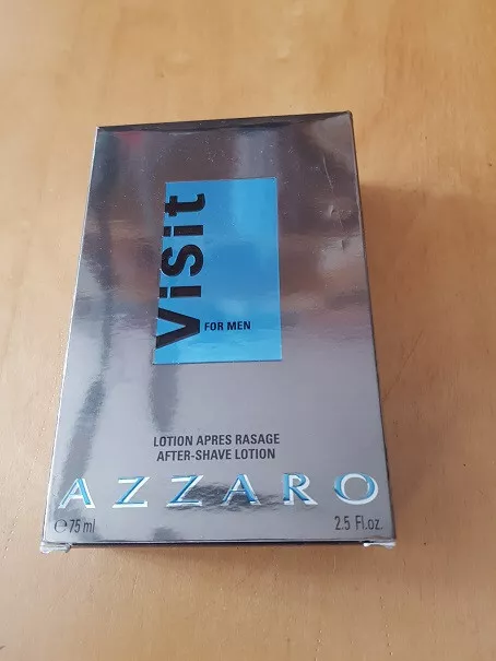 AZZARO Visit for men 75 ml After Shave Lotion 75 ml - 1xprobiert neuwertig
