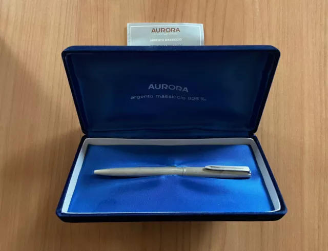 Aurora SIlber Kugelschreiber in originaler Box