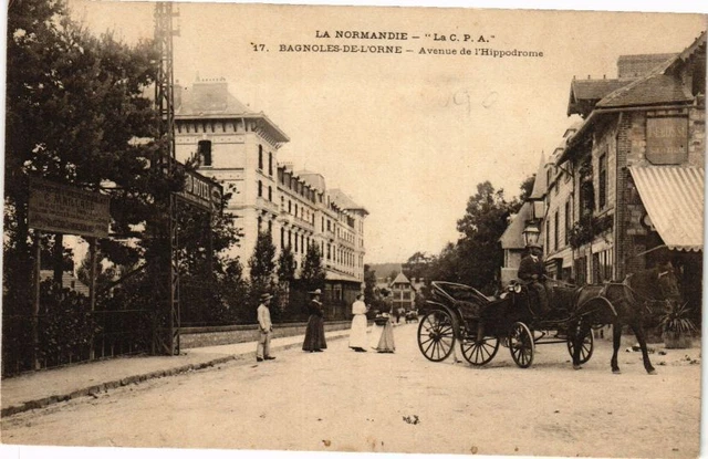 CPA Environs de BAGNOLES - Avenue de l'hippodrome (195873)