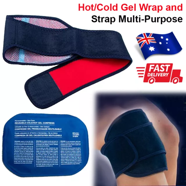 Gel packs Direct Hot/Cold Gel Knee Ice Pack with Wrap for Knee Joint Pain Relief